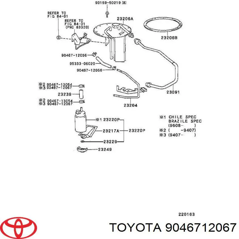  Toyota 9046712067 preço, a partir de 2,81 USD