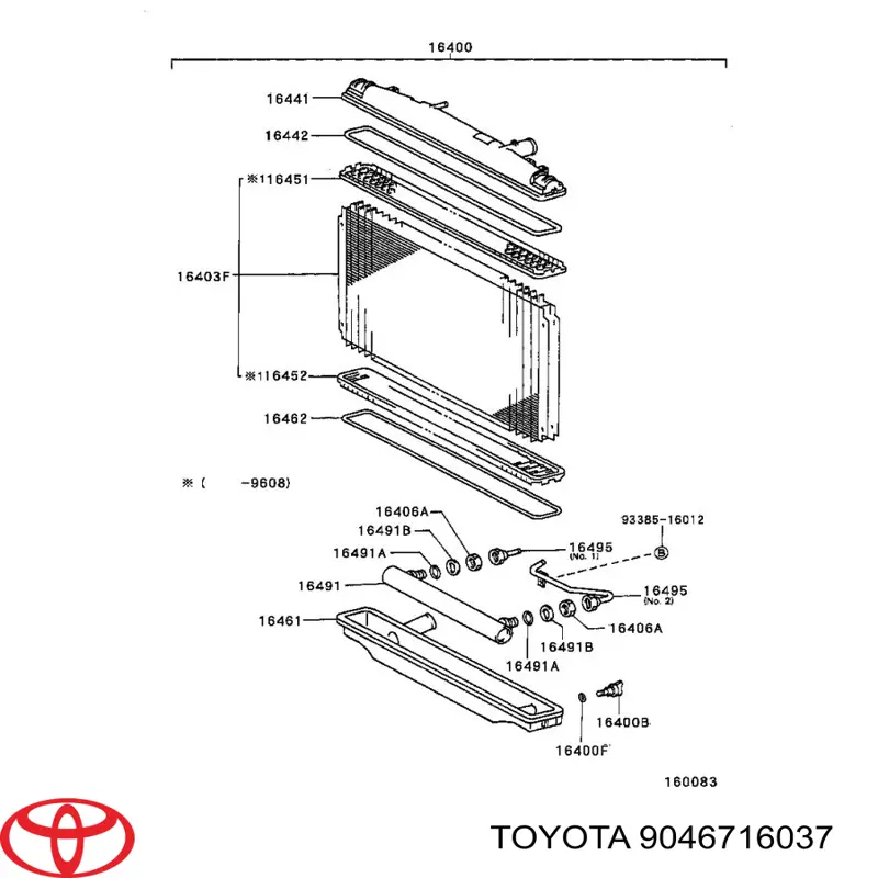 9046716037 Toyota 