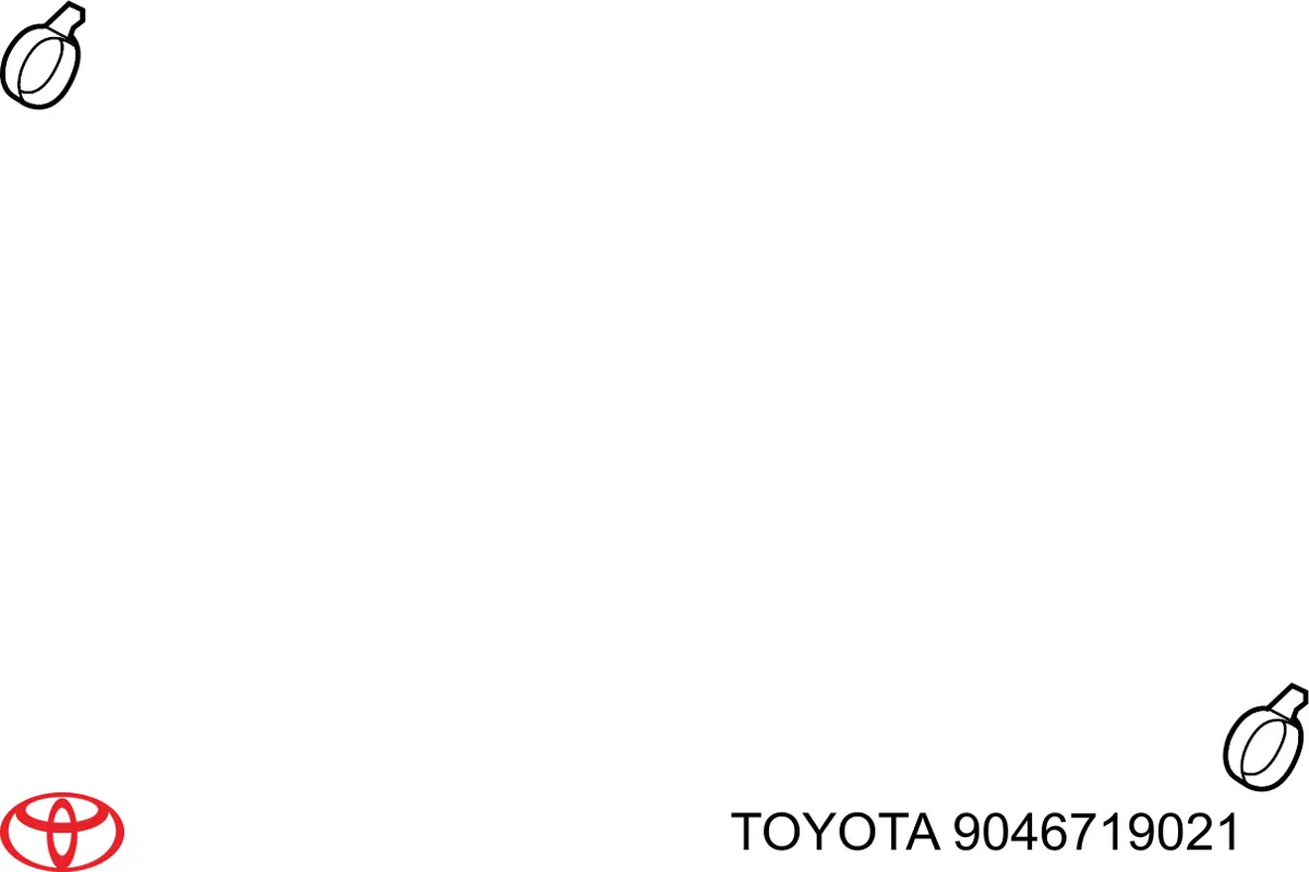 9046719021 Toyota Braçadeira da bota de proteção da cremalheira da direção
