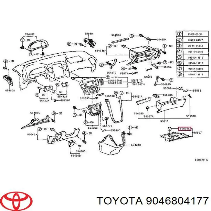  Toyota 9046804177 preço, a partir de  