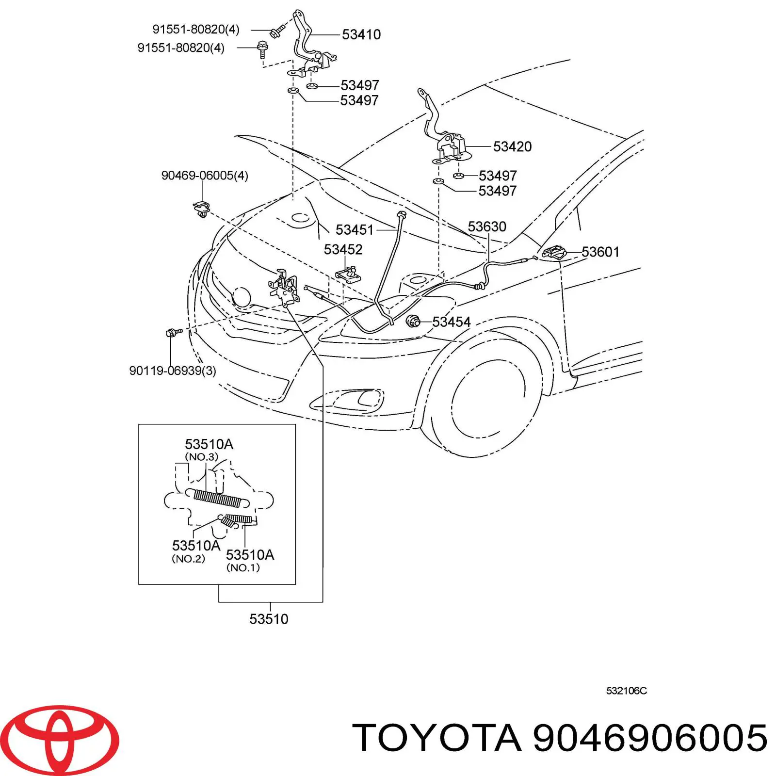  Toyota 9046906005 preço, a partir de 2,62 USD