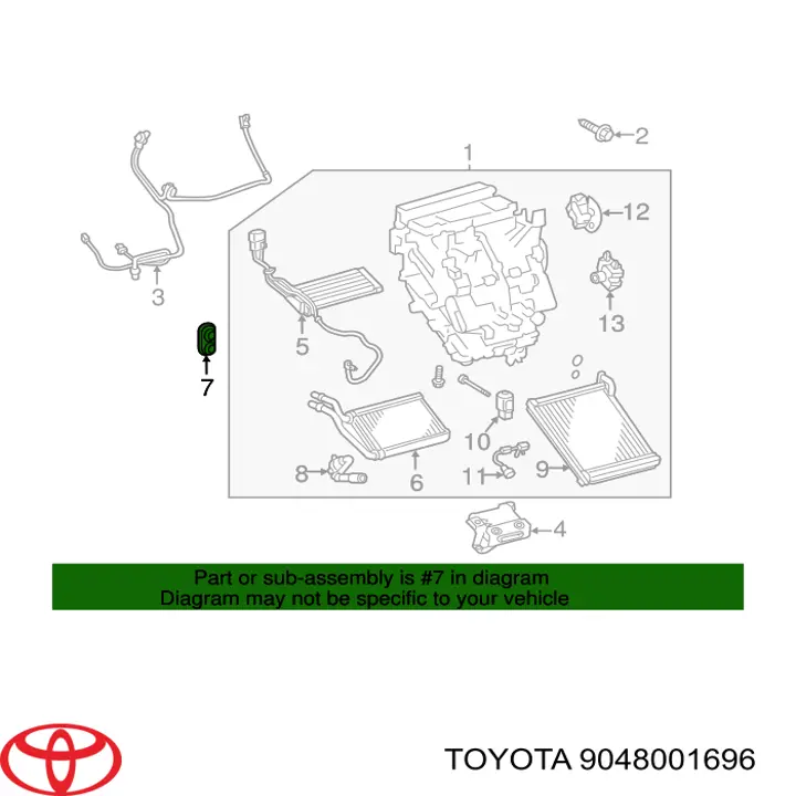 9048001696 Toyota 
