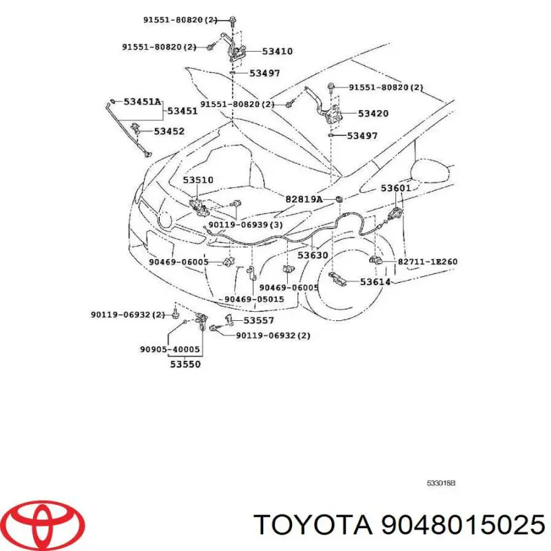  Toyota 9048015025 preço, a partir de 6,79 USD