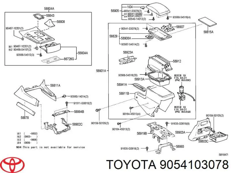 Amortecedor de tampa porta-luvas Toyota 9054103078 preço, a partir de 3,32 USD