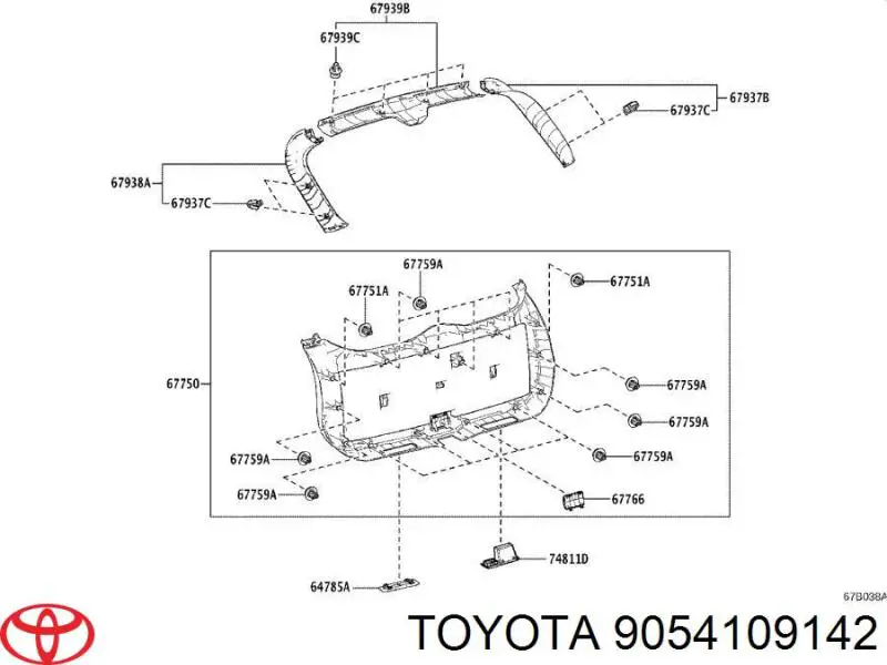  Toyota 9054109142 preço, a partir de 3,55 USD