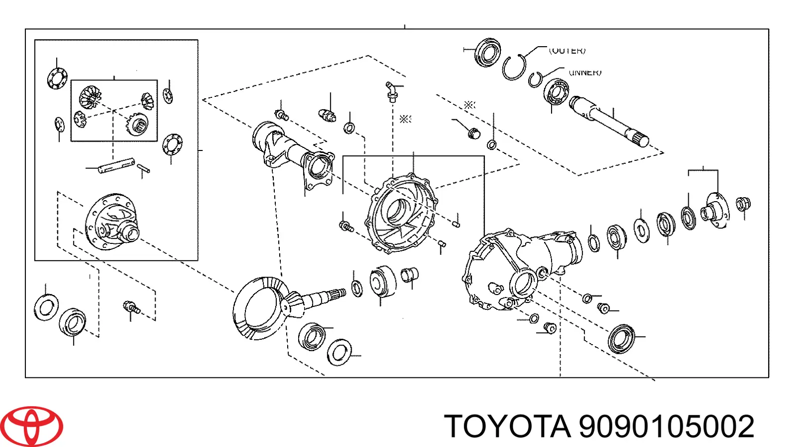 9090105002 Toyota 