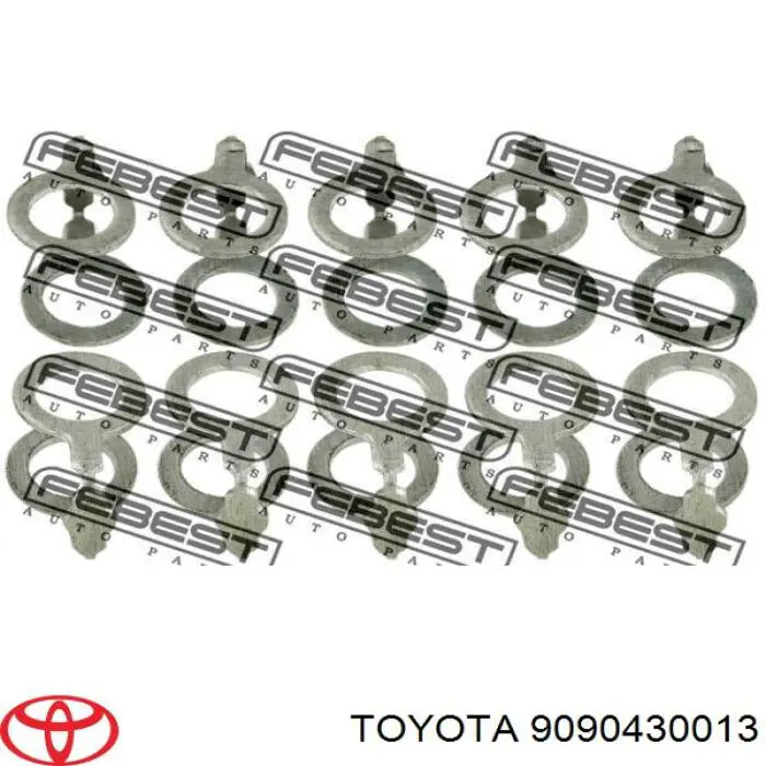 Arruela do injetor superior Toyota 9090430013 preço, a partir de 10,09 USD