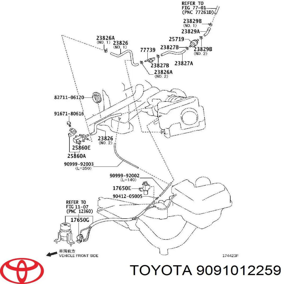 Compre 9091012259 Toyota Convertidor de pressão (solenoide) de supercompressão
