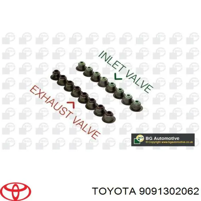 Compre 9091302062 Toyota Bucim de válvula (coletor de óleo), admissão/escape