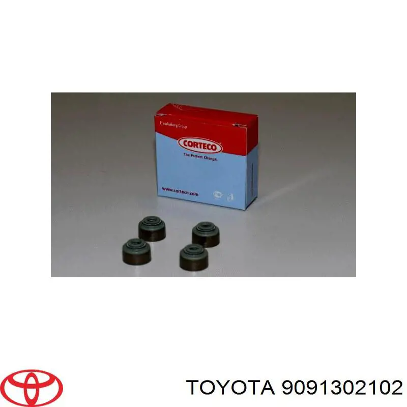 9091302102 Toyota Bucim de válvula (coletor de óleo), admissão/escape