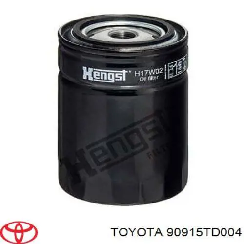 90915TD004 Toyota Filtro de óleo
