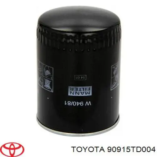 90915TD004 Toyota Filtro de óleo