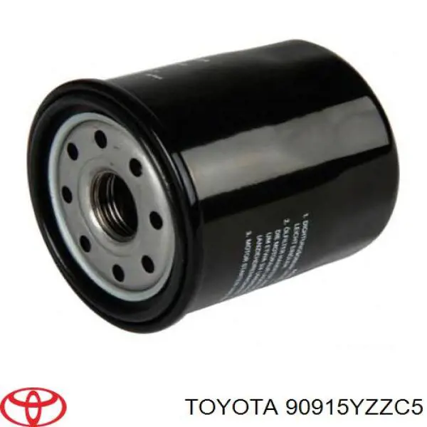 90915YZZC5 Toyota Filtro de óleo