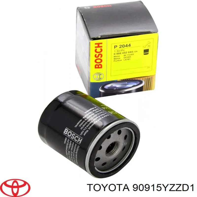 Compre 90915YZZD1 Toyota Filtro de óleo