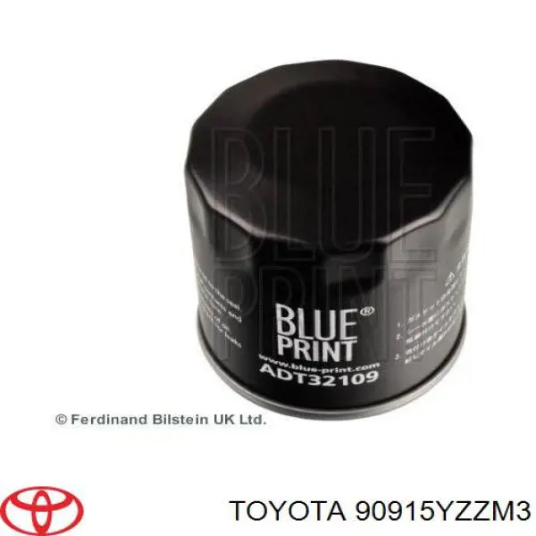 Compre 90915YZZM3 Toyota Filtro de óleo