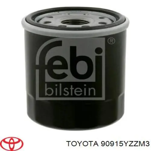 Filtro de óleo 90915YZZM3 Toyota
