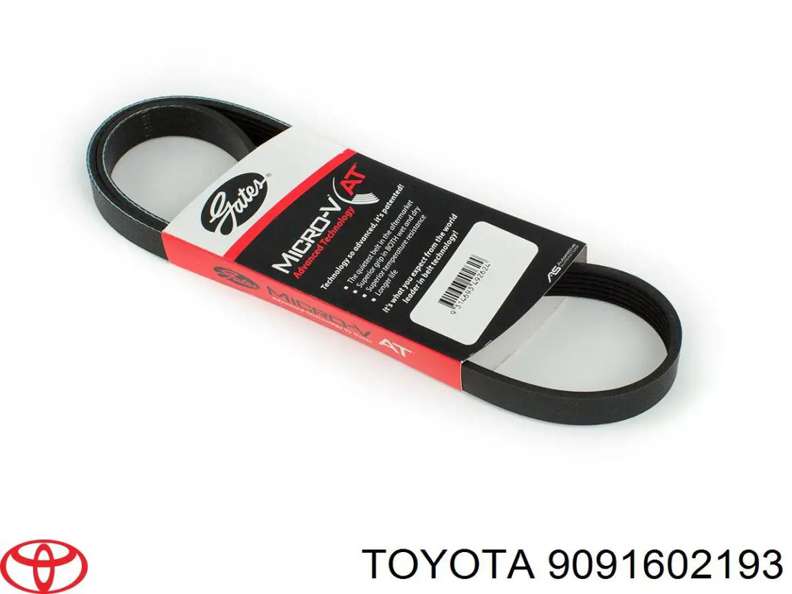 Correia dos conjuntos de transmissão Toyota 9091602193 preço, a partir de 43,27 USD