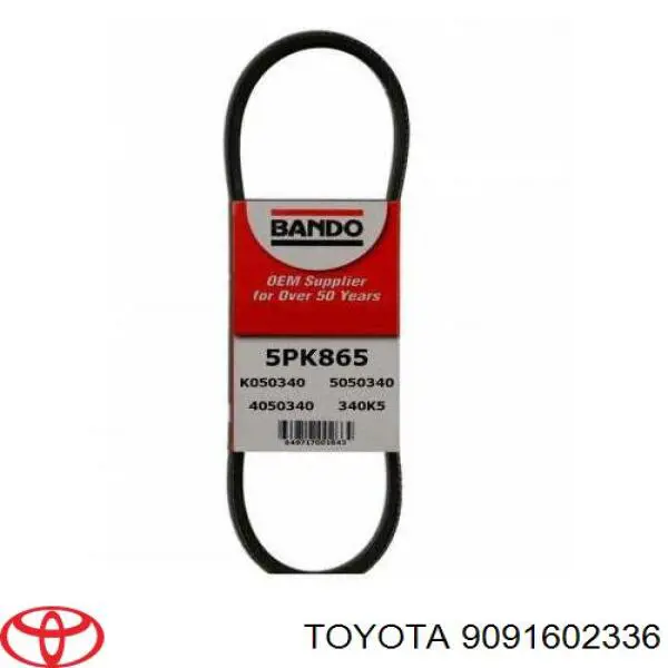 Compre 9091602336 Toyota Correia dos conjuntos de transmissão