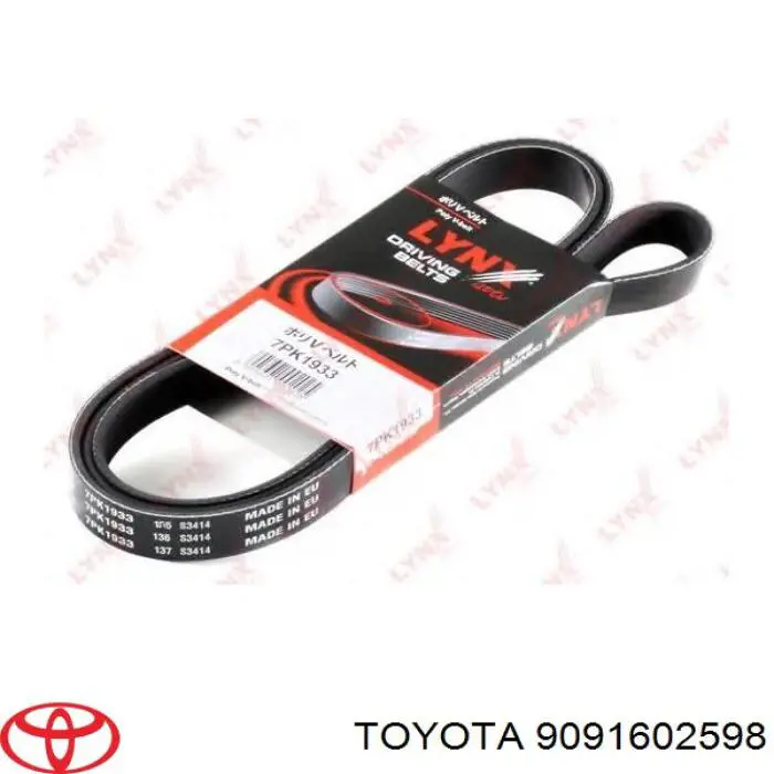 9091602598 Toyota Correia dos conjuntos de transmissão