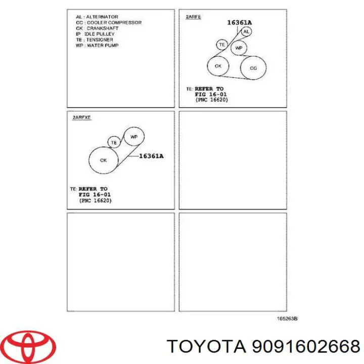 Correia dos conjuntos de transmissão Toyota 9091602668 preço, a partir de 20,52 USD