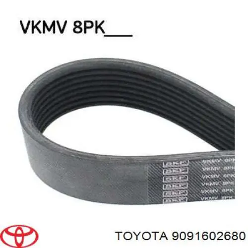 Correia dos conjuntos de transmissão Toyota 9091602680 preço, a partir de 69,89 USD