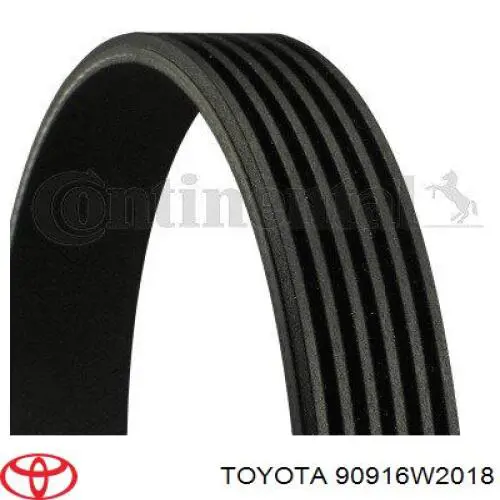 Correia dos conjuntos de transmissão Toyota 90916W2018 preço, a partir de 16,95 USD