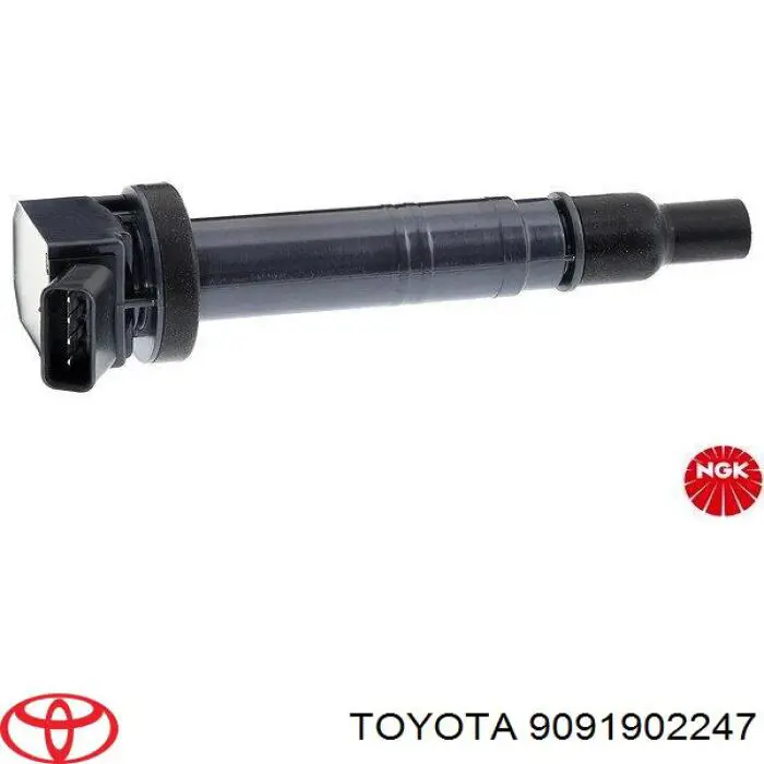 Bobina de ignição Toyota 9091902247 preço, a partir de 66,58 USD