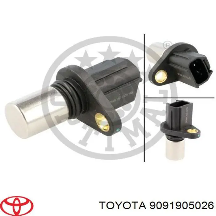 Sensor de posição da árvore distribuidora Toyota 9091905026 preço, a partir de 55,12 USD