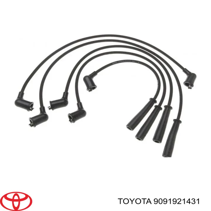 Compre 9091921431 Toyota Fios de alta voltagem, kit