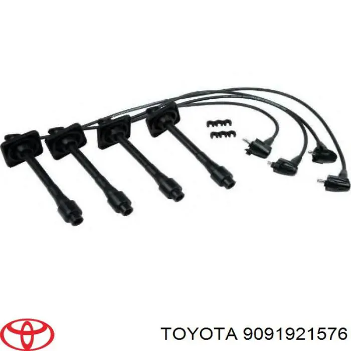 Fios de alta voltagem, kit 9091921576 Toyota