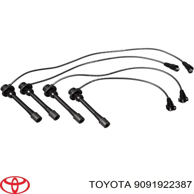 Fios de alta voltagem, kit Toyota 9091922387 preço, a partir de 59,51 USD