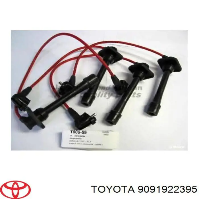 Compre 9091922395 Toyota Fios de alta voltagem, kit