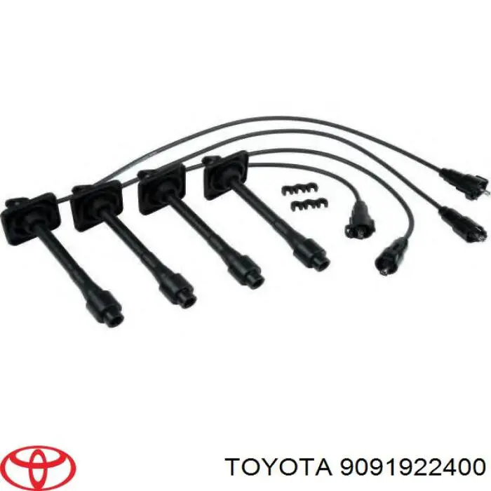 Fios de alta voltagem, kit Toyota 9091922400 preço, a partir de 64,61 USD