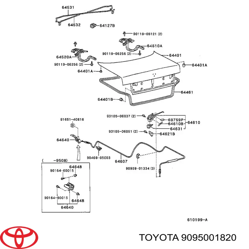  Toyota 9095001820 preço, a partir de 4,20 USD