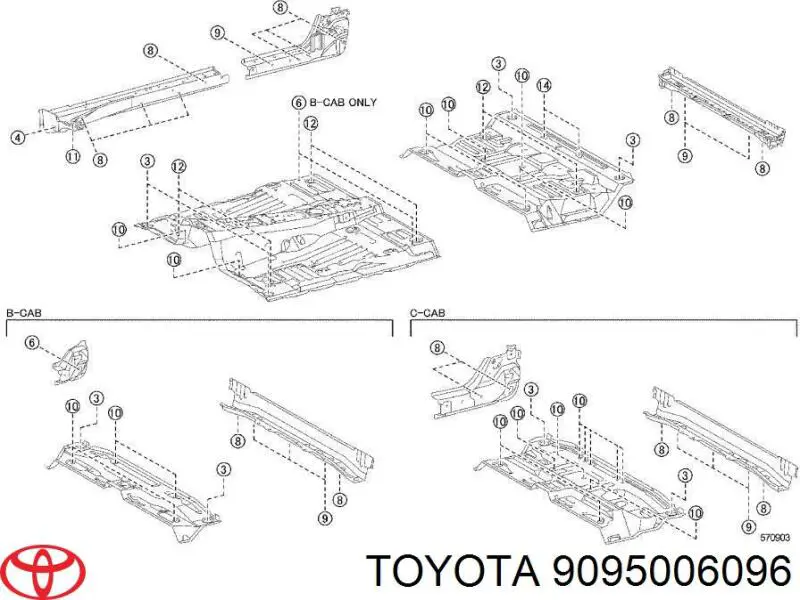 Toyota 9095006096 preço, a partir de 2,98 USD