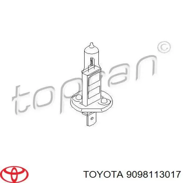 Compre 9098113017 Toyota Lâmpada halógena