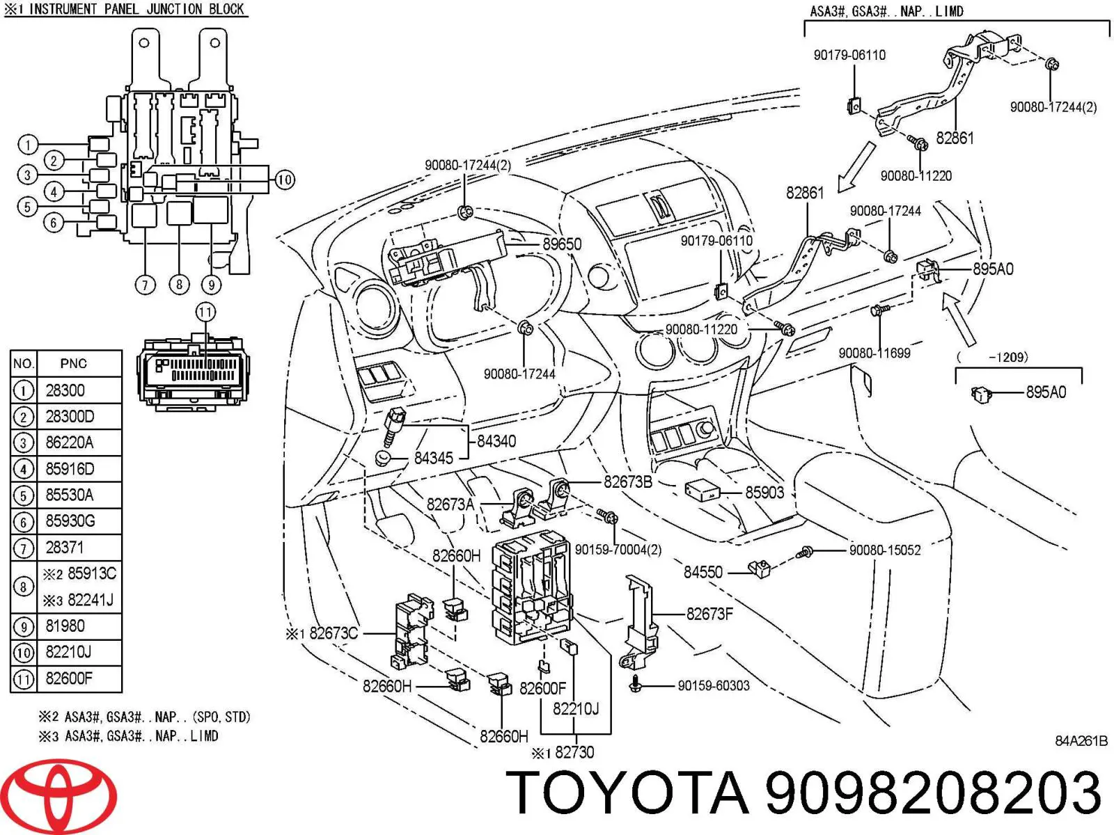 Dispositivo de segurança Toyota 9098208203 preço, a partir de 13,29 USD