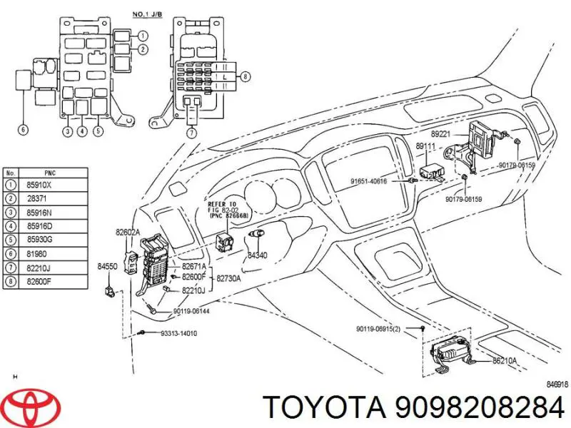 9098208284 Toyota 