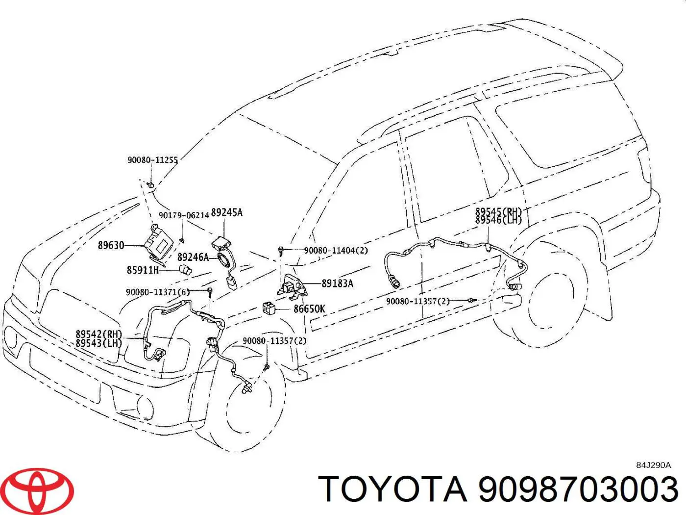 Relê de ventilador Toyota 9098703003 preço, a partir de 86,82 USD