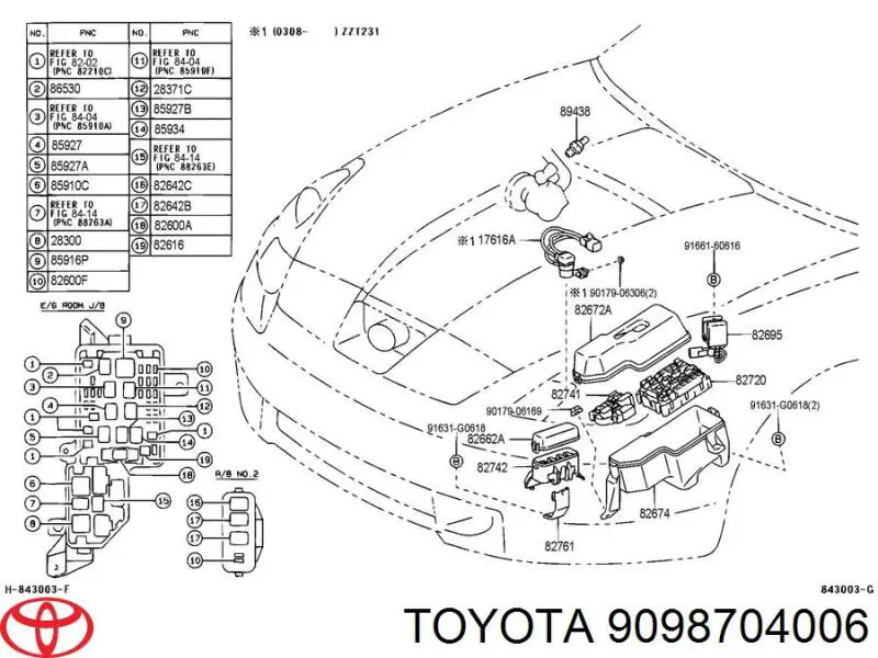  Toyota 9098704006 preço, a partir de 44,29 USD