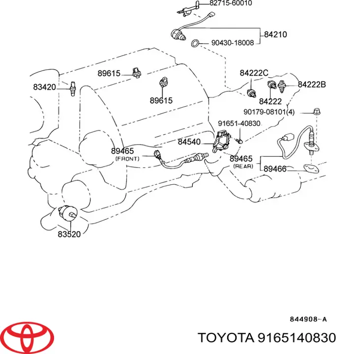  Toyota 9165140830 preço, a partir de 2,75 USD