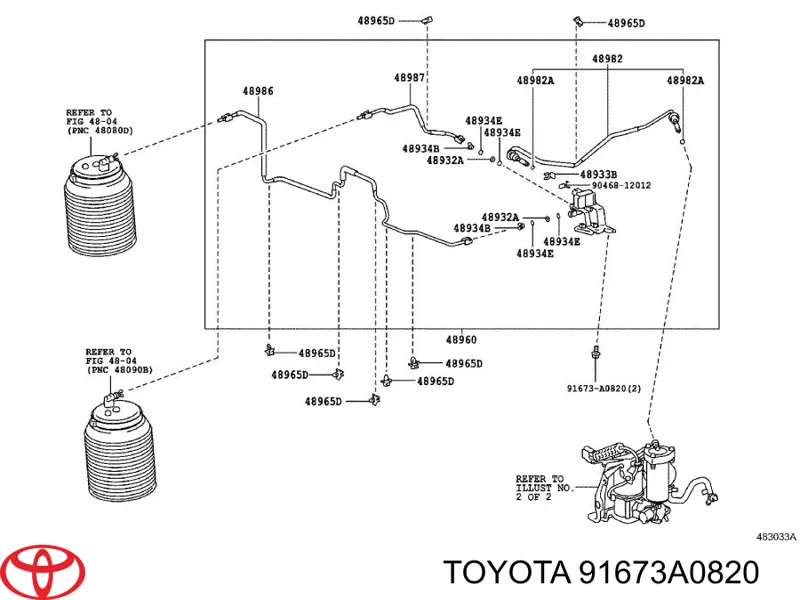 91673A0820 Toyota 