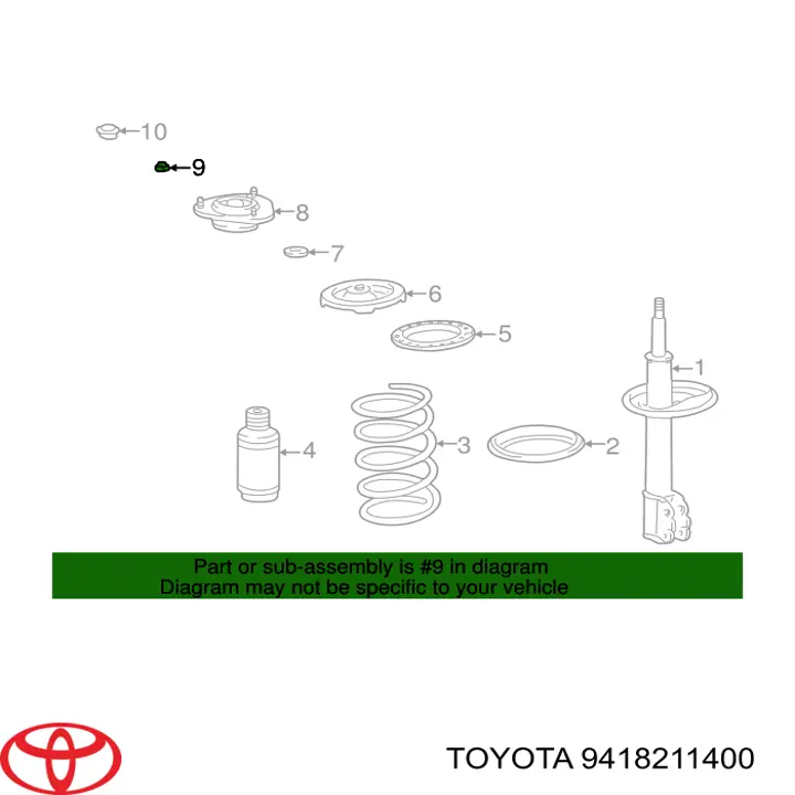  Toyota 9418211400 preço, a partir de 9,86 USD