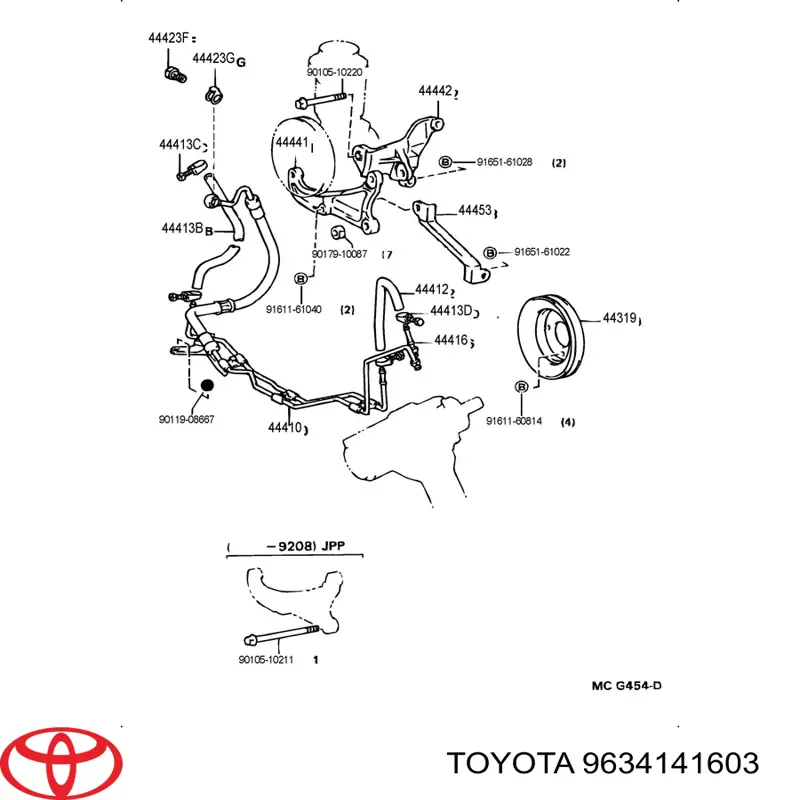  Toyota 9634141603 preço, a partir de 13,06 USD
