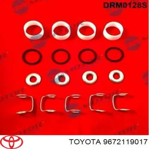Anel (arruela) do injetor de ajuste Toyota 9672119017 preço, a partir de 3,89 USD