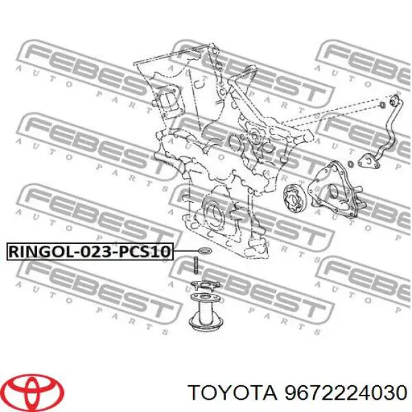 Vedante anular de filtro de depuração basta Toyota 9672224030 preço, a partir de 3,94 USD