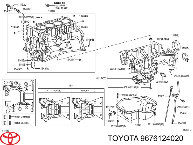 Vedante de panela de cárter do motor Toyota 9676124020 preço, a partir de 3,95 USD