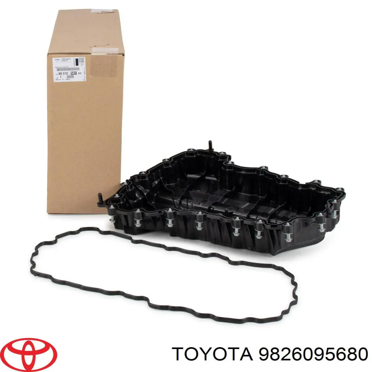 9826095680 Peugeot/Citroen Consola de suporte do radiador superior