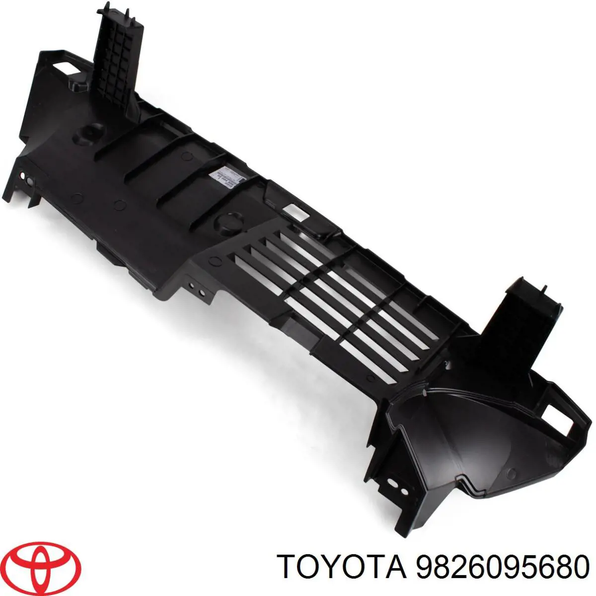 9826095680 Peugeot/Citroen Consola de suporte do radiador superior