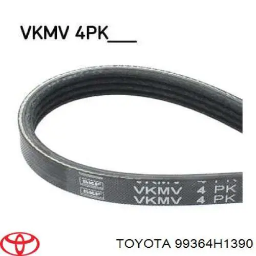 99364H1390 Toyota Correia dos conjuntos de transmissão
